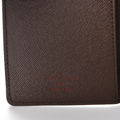 Louis Vuitton Damier Ebene Pocket Agenda Cover 6 of 7