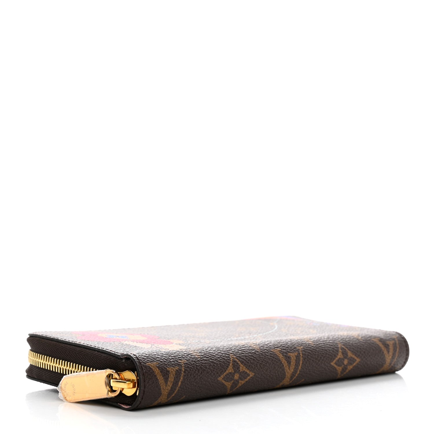 Louis Vuitton Monogram 2019 Christmas Animation Zippy Wallet Rose Ballerine 4 of 8