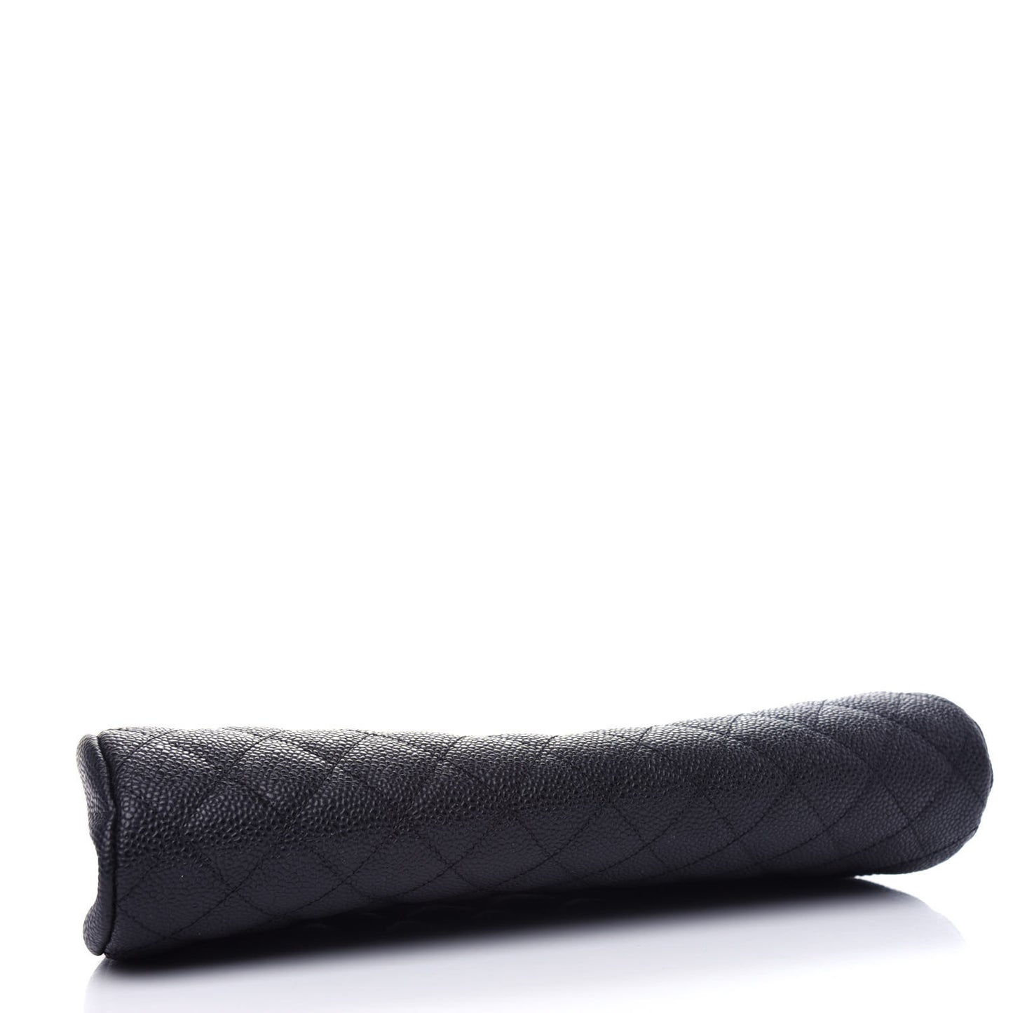 Caviar Quilted Timeless Clutch Black