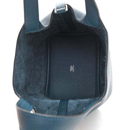 Hermes Taurillon Clemence Picotin Lock 18 PM Colvert 5 of 12