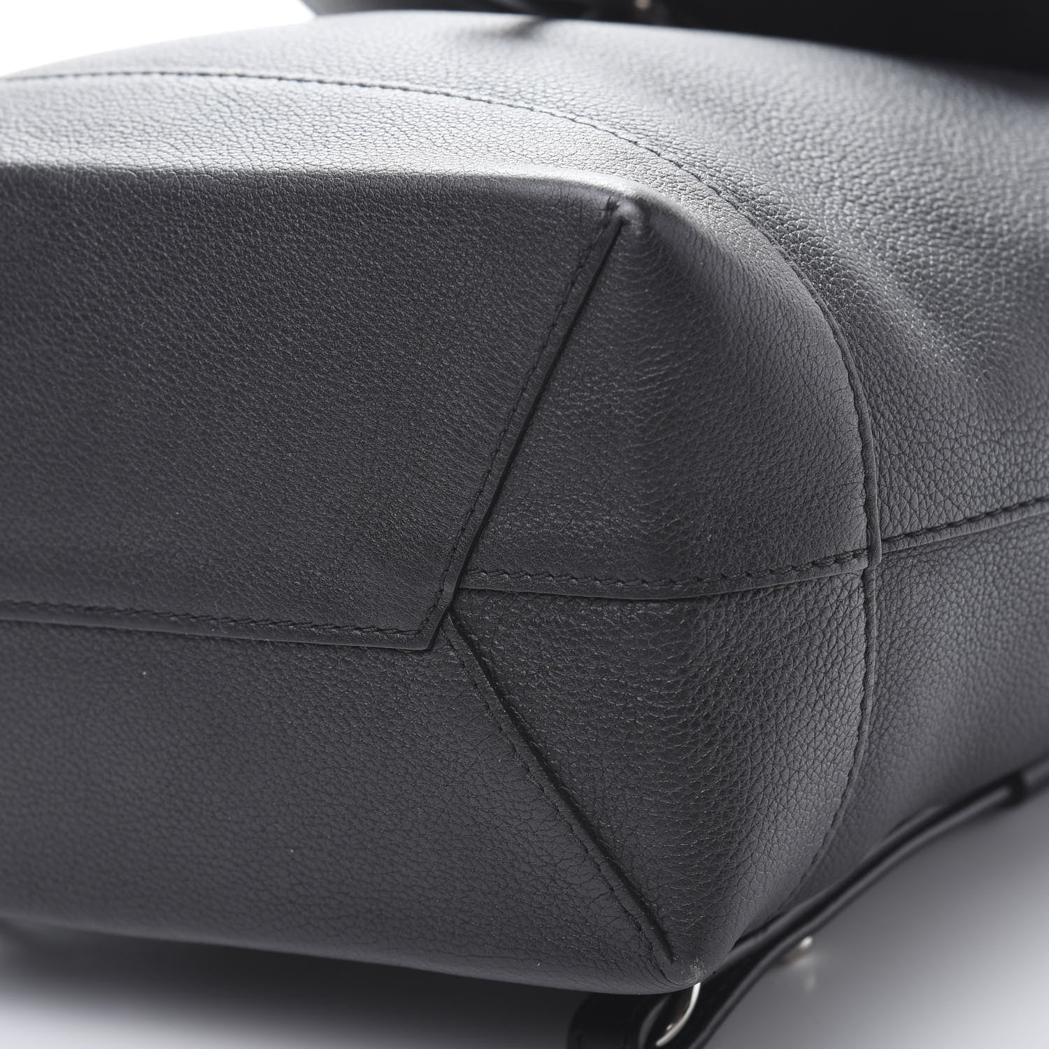 Louis Vuitton Calfskin Lockme Backpack Black 8 of 8