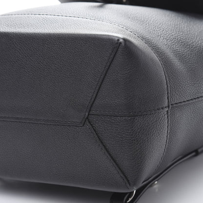 Louis Vuitton Calfskin Lockme Backpack Black 8 of 8
