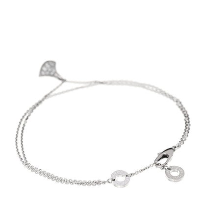 Bulgari 18K White Gold Diamond Divas' Dream Bracelet SM 2 of 7