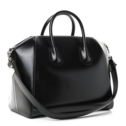 Givenchy Shiny Lord Calfskin Medium Antigona Black 3 of 9
