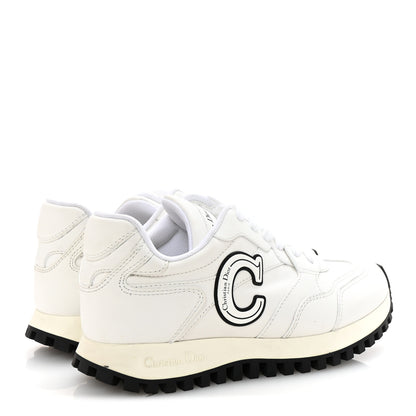 Christian Dior Calfskin C'est Dior Sneakers 37 White Black 5 of 9