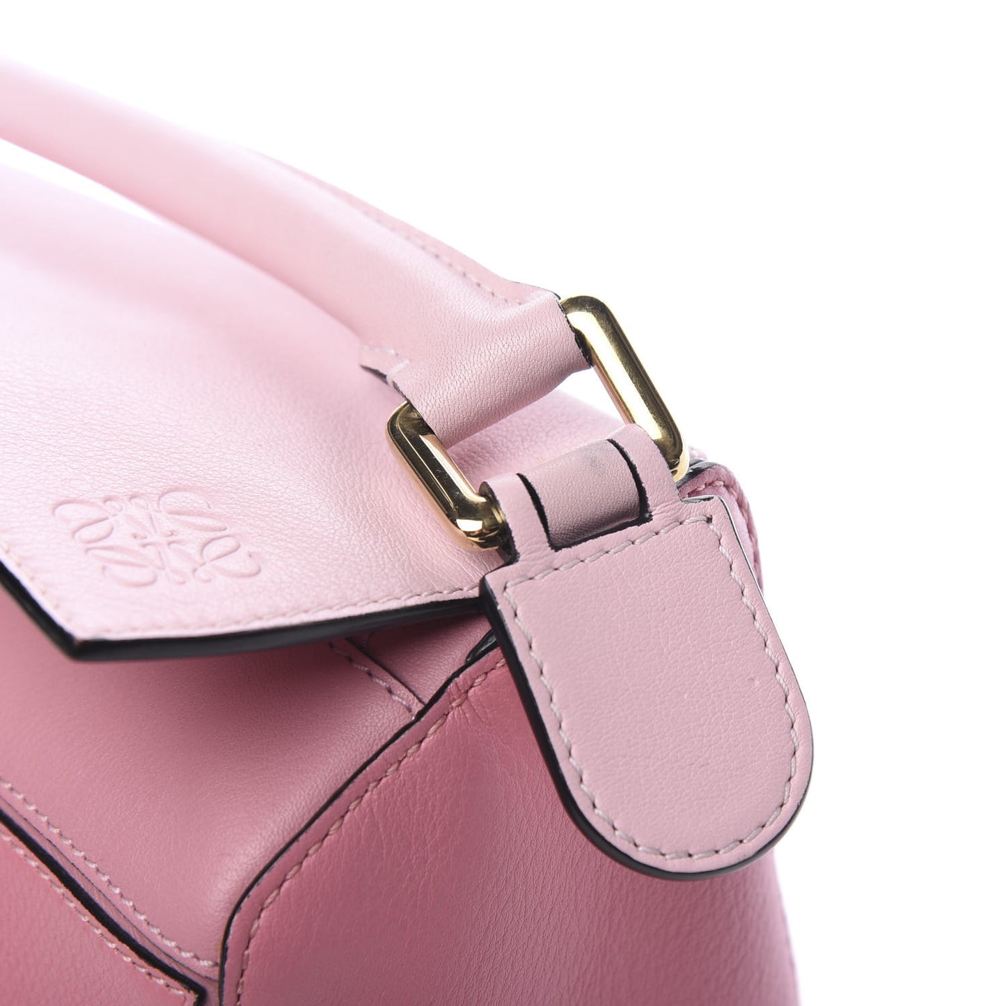 Calfskin Small Puzzle Bag Soft Pink