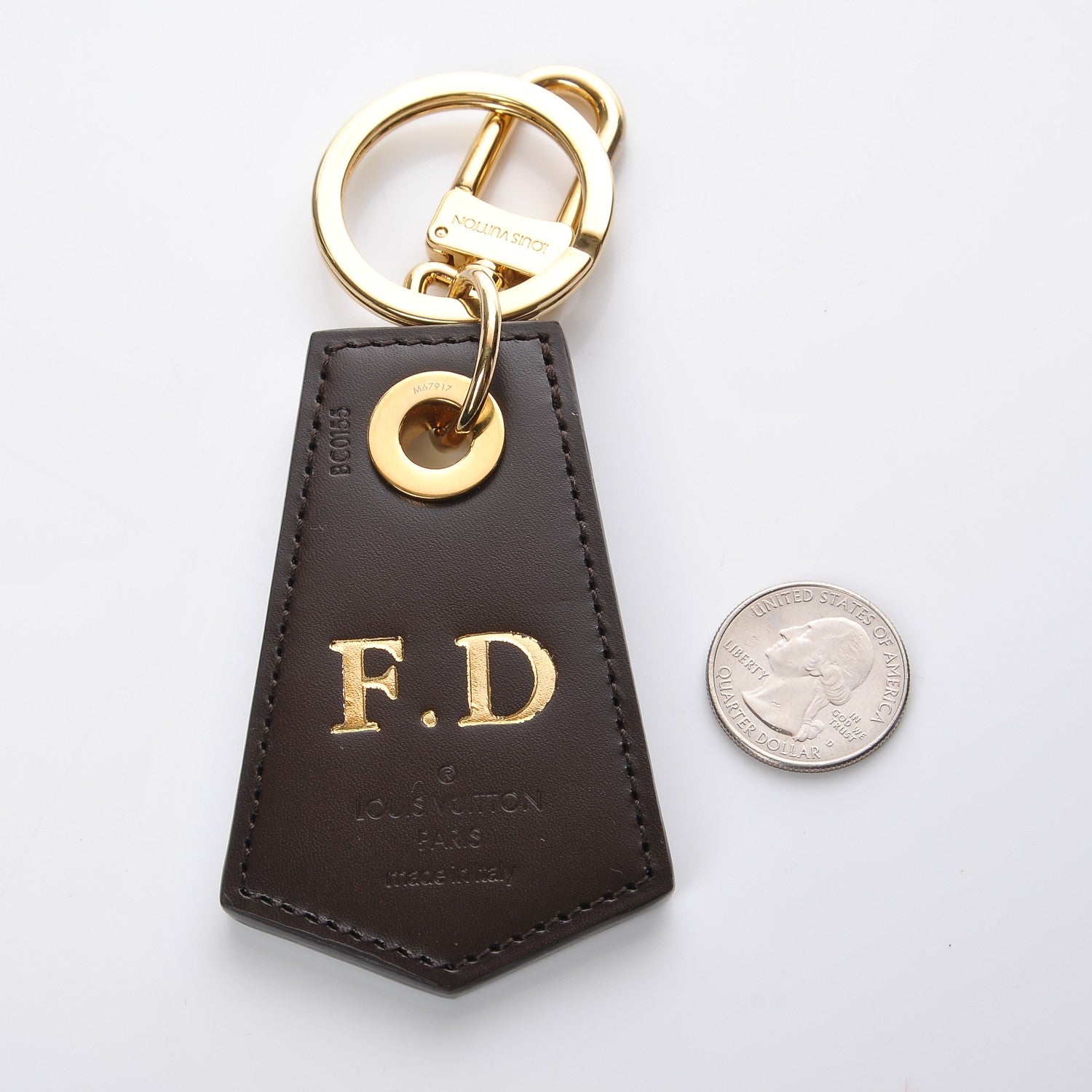 Louis Vuitton Damier Ebene Enchappes Key Holder 2 of 5