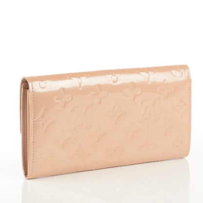 Louis Vuitton Vernis Sarah Wallet Rose Florentin 3 of 7