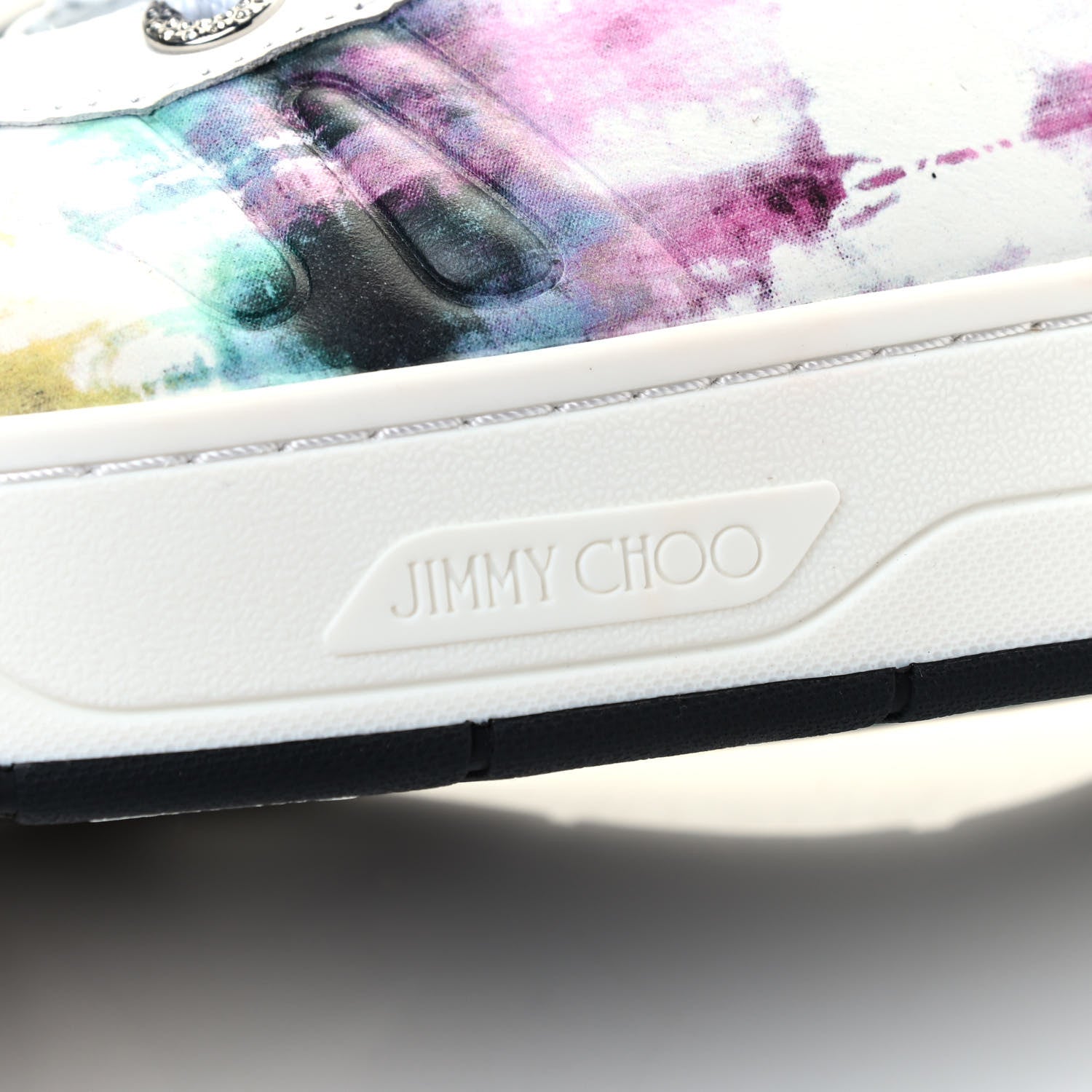 Jimmy Choo Calfskin Tie Dye Hawaii Sneakers 38 Xoasis 6 of 6