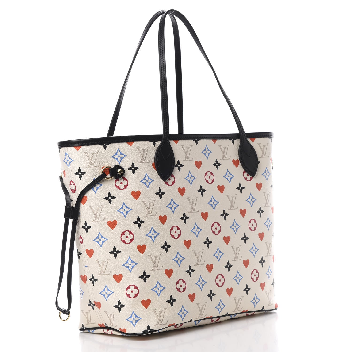 Louis Vuitton Game On Neverfull MM White 4 of 12