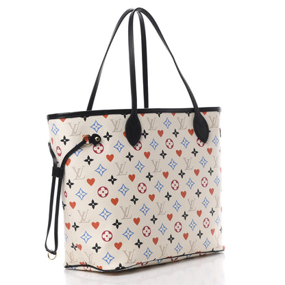Louis Vuitton Game On Neverfull MM White 4 of 12