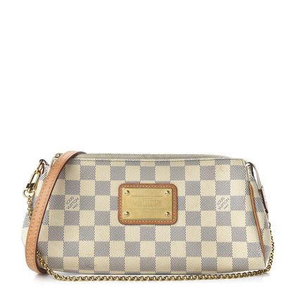 Louis Vuitton Damier Azur Eva Clutch 1 of 11