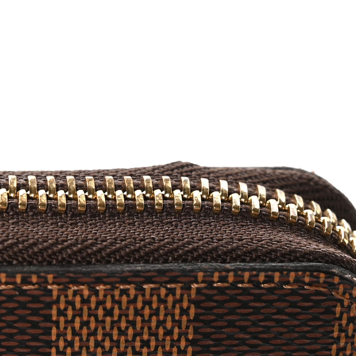 Louis Vuitton Damier Ebene Clemence Wallet Cherry 10 of 11