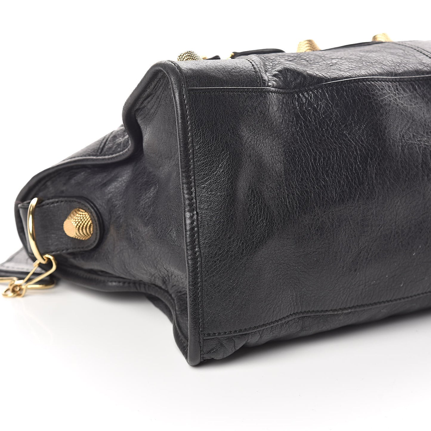Agneau Giant 21 Gold Hardware Part Time Black