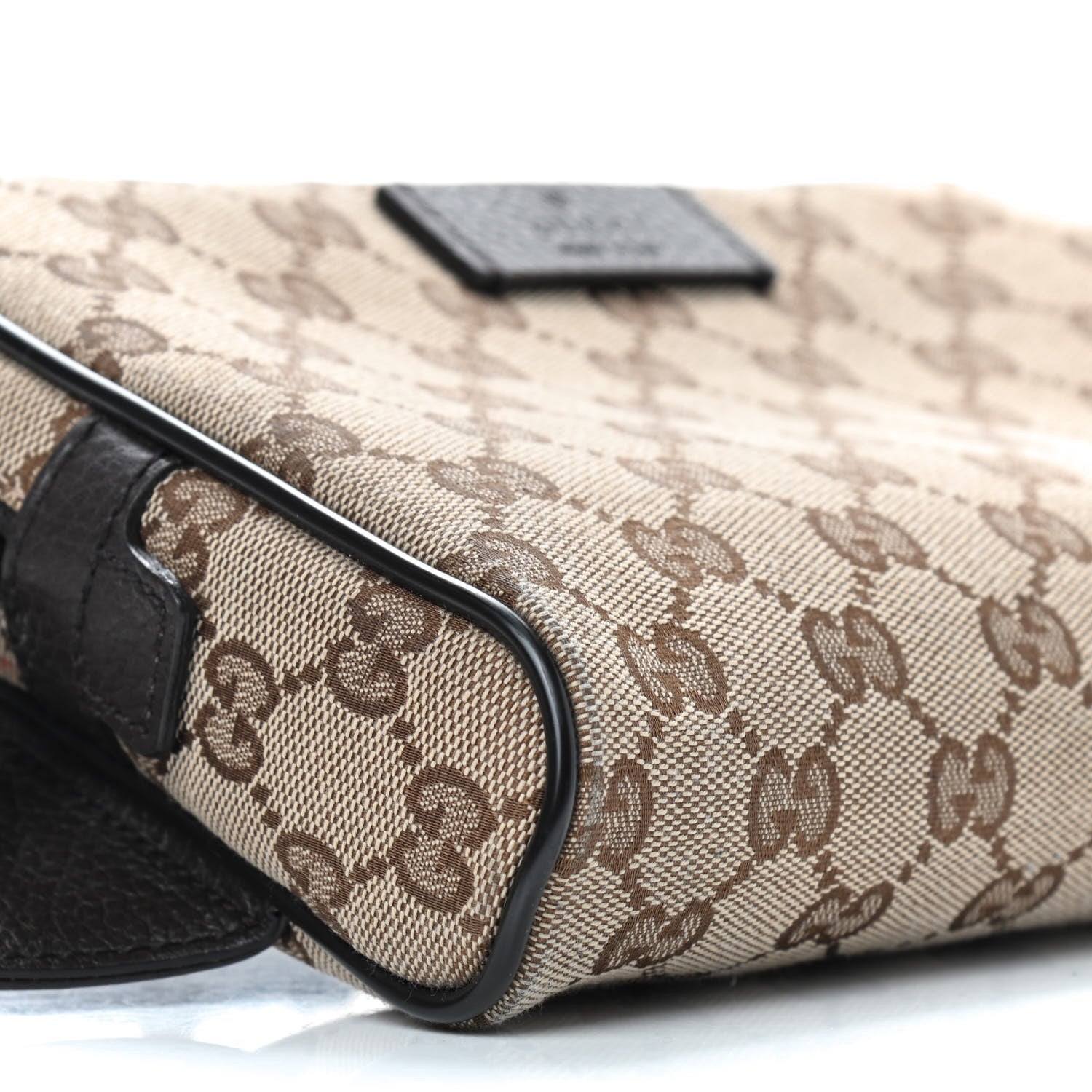 Gucci Monogram Belt Bag Dark Brown 6 of 9