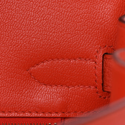 Hermes Togo Birkin 30 Capucine 19 of 35