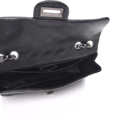 Chanel Calfskin Quilted Hybrid Reissue East West Flap Black 6 of 9