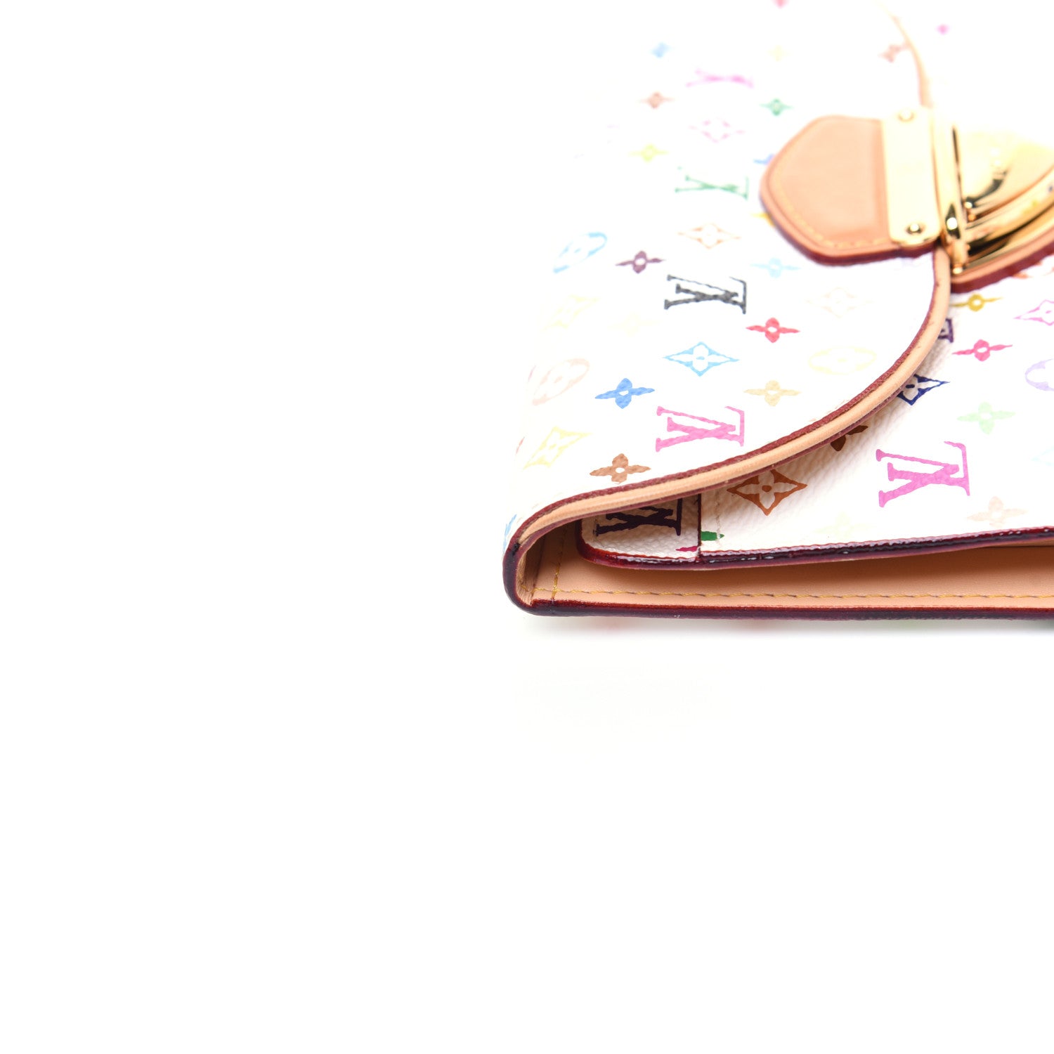 Louis Vuitton Monogram Multicolor Eugenie Wallet White 15 of 15