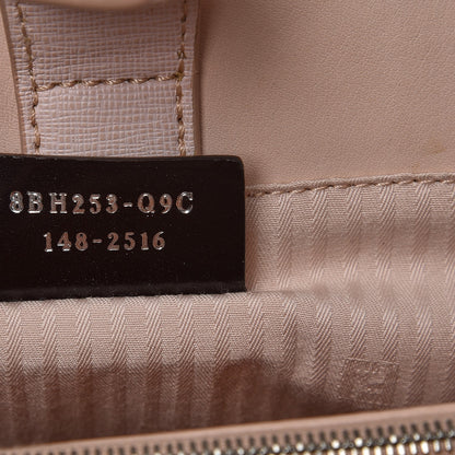 Fendi Vitello Elite Monster Petite 2Jours Tote Rosa Plaster 8 of 13