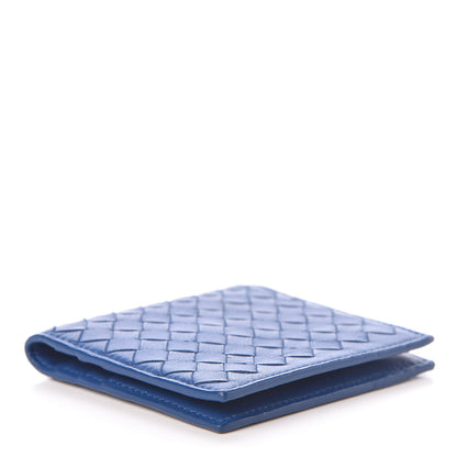 Bottega Veneta Nappa Intrecciato Card Holder Blue 4 of 8