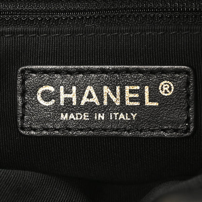 Chanel Calfskin Quilted Small CC Chain Bucket Black 7 of 10