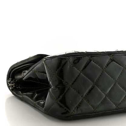 Chanel Patent Quilted 2.55 Reissue 226 Flap Green 9 of 10