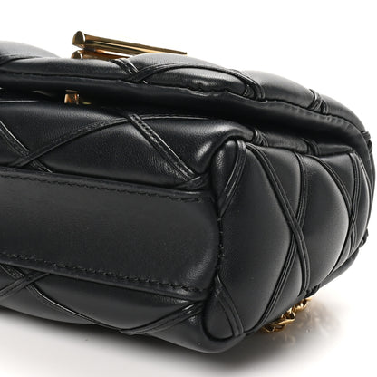 Louis Vuitton Lambskin Malletage Pico GO-14 Black 9 of 9