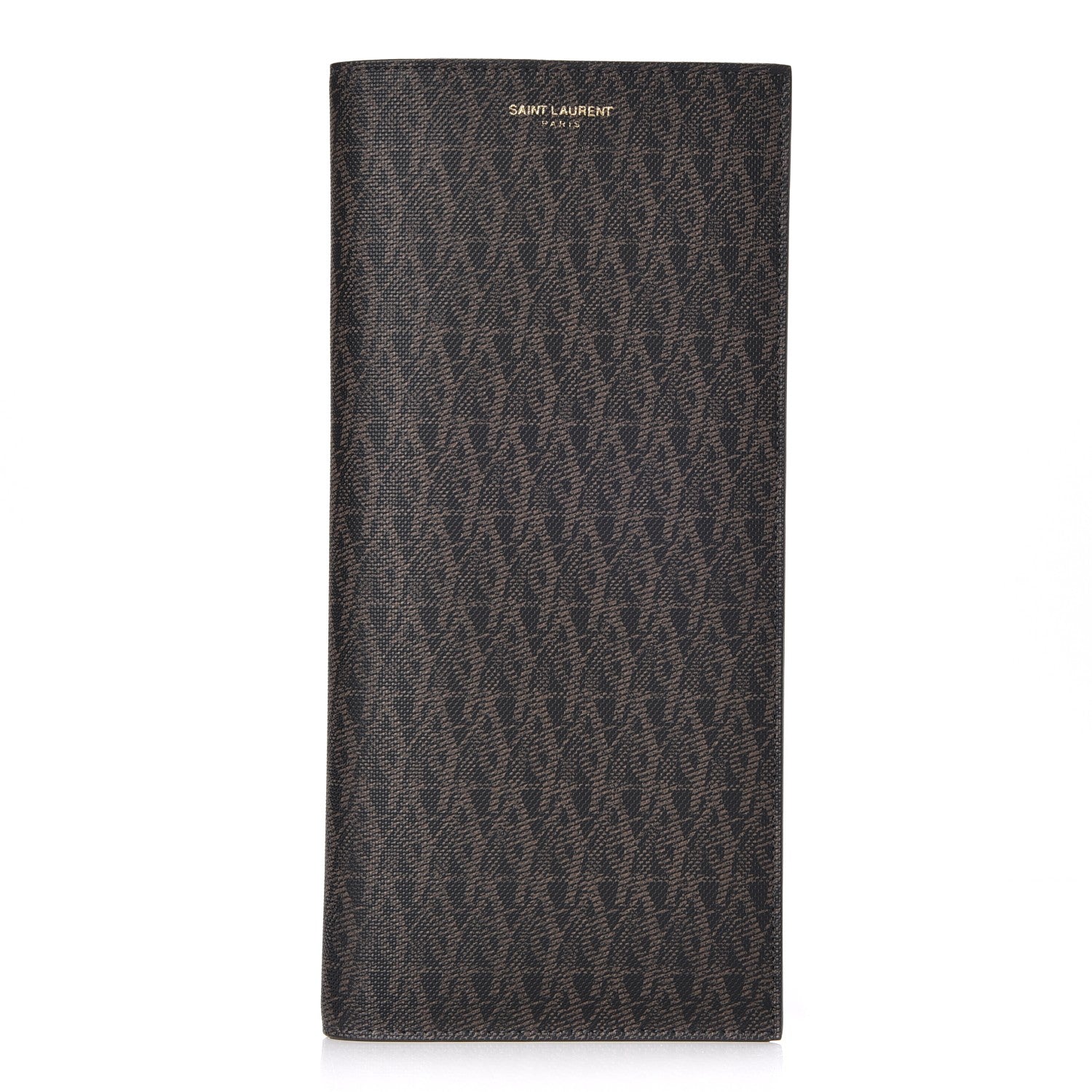 Saint Laurent Classic Toile Monogram Travel Document Case Black 1 of 8