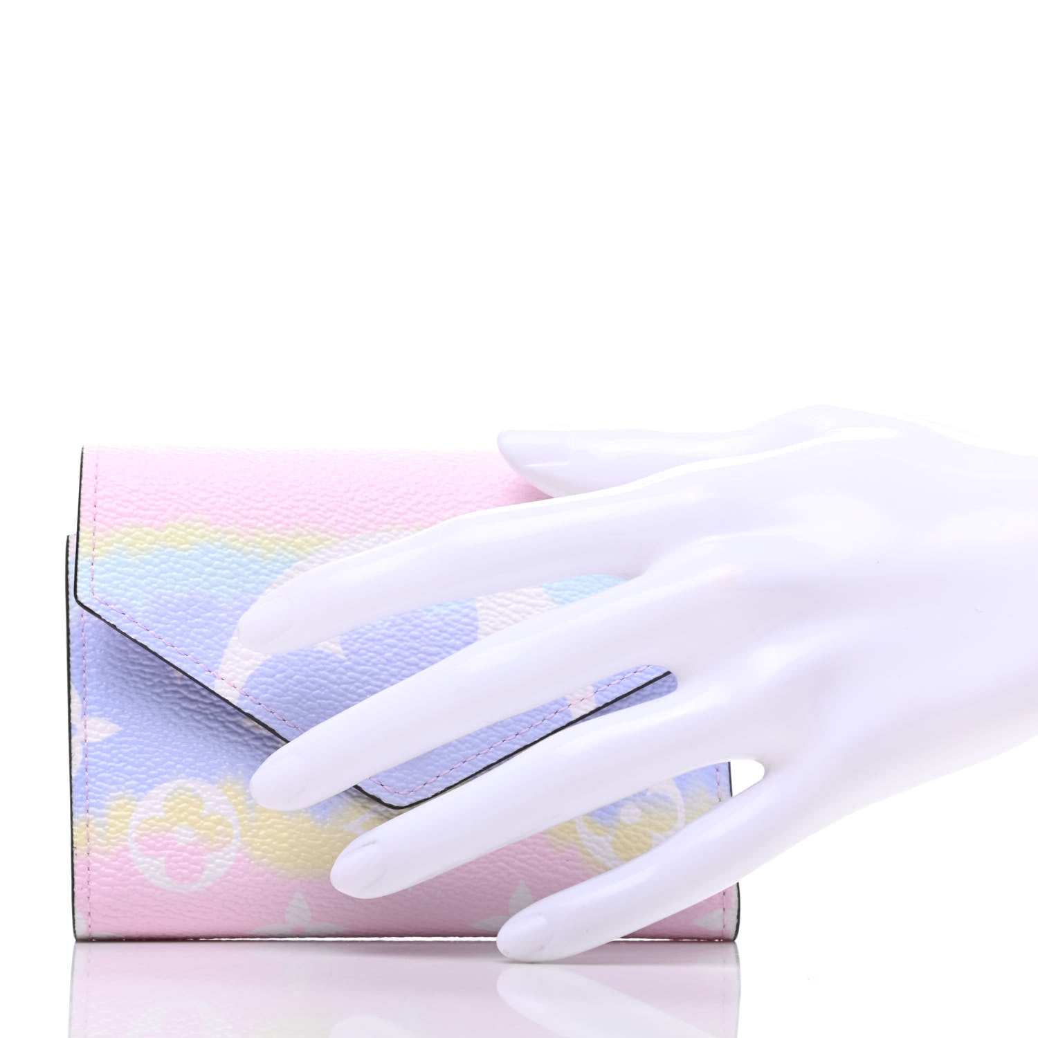 Louis Vuitton Monogram Escale Victorine Wallet Pastel 2 of 9