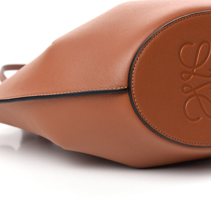 Loewe Calfskin Small Shell Tote Tan 6 of 8