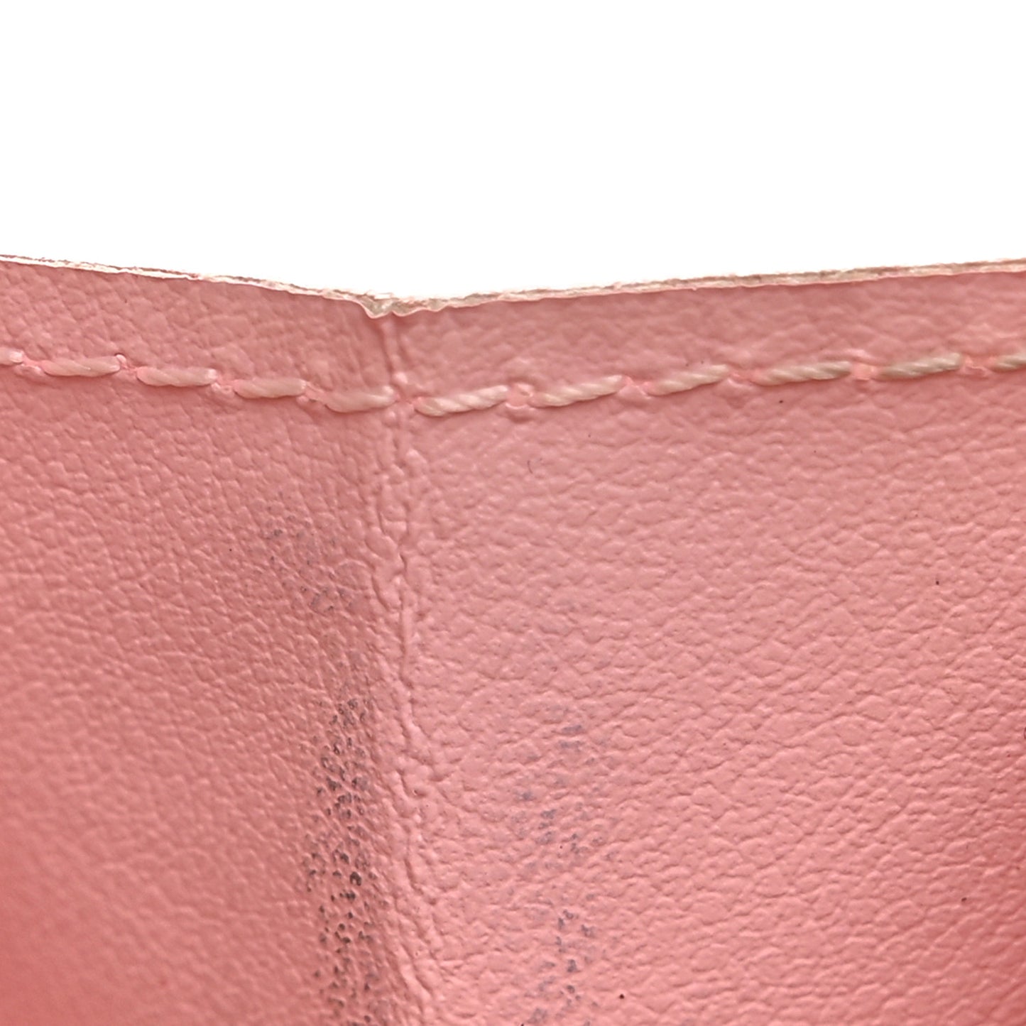Epi Twist Wallet Rose Ballerine