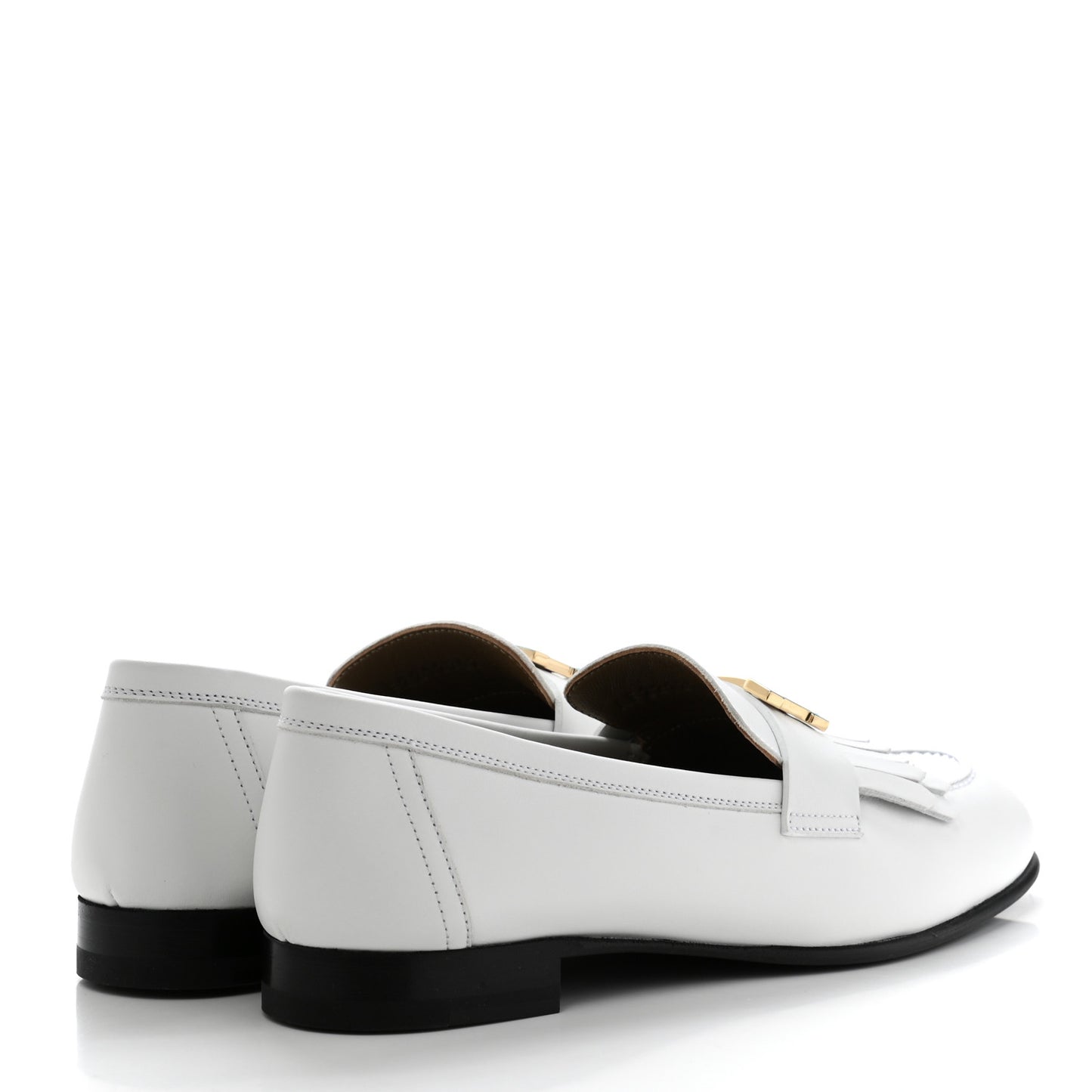 Calfskin Womens Royal Loafer 36 White