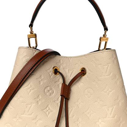 Louis Vuitton Empreinte Neonoe MM Cream 7 of 9