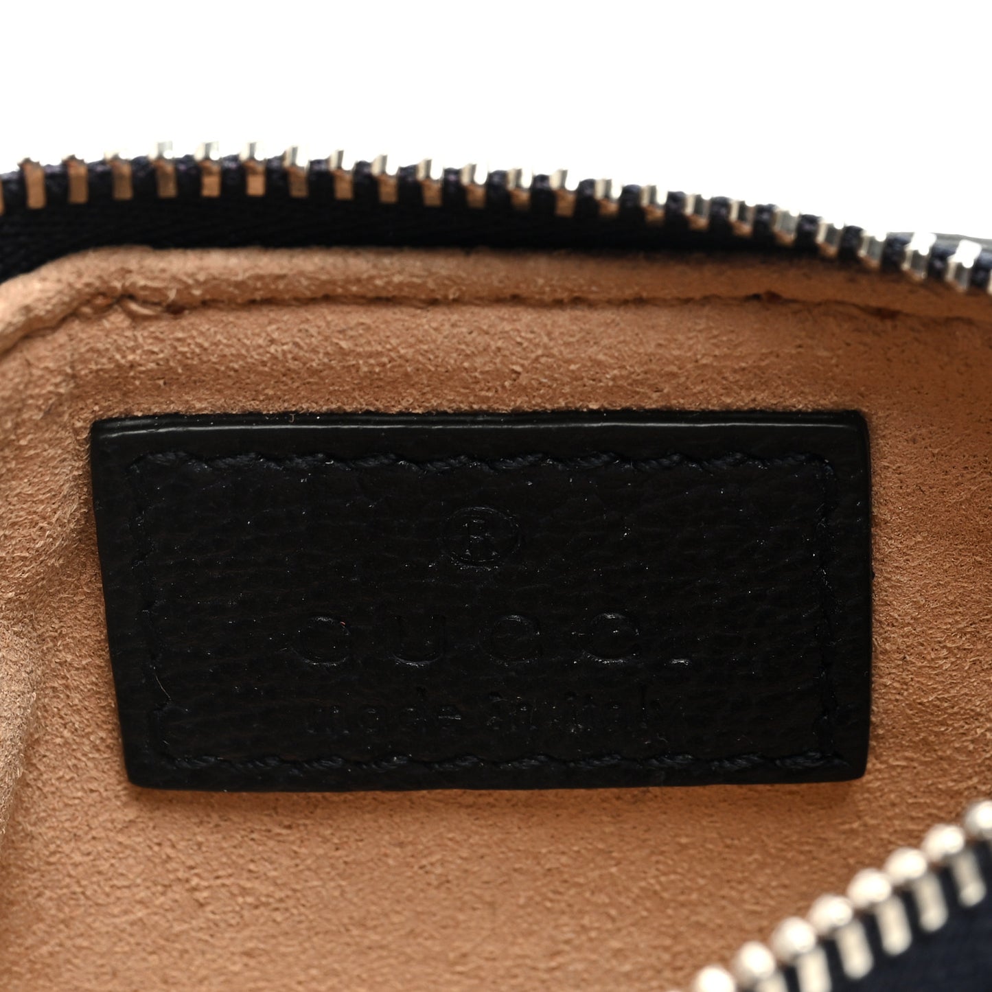GG Supreme Monogram Web Ophidia Key Case Beige Blue