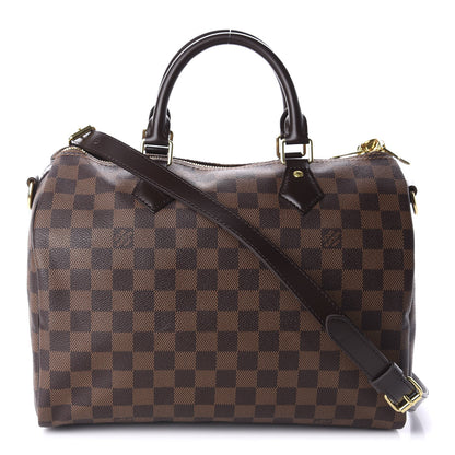 Louis Vuitton Damier Ebene Speedy Bandouliere 30 1 of 10