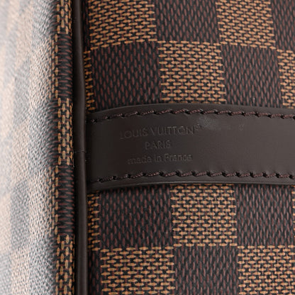 Louis Vuitton Damier Ebene Speedy Bandouliere 25 6 of 9