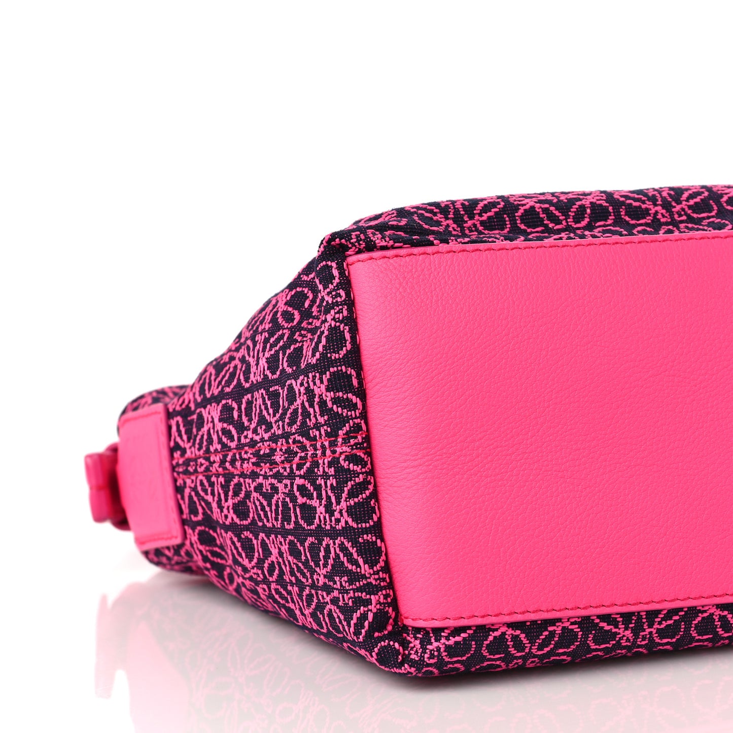 Jacquard Anagram Calfskin Small Cubi Bag Pink