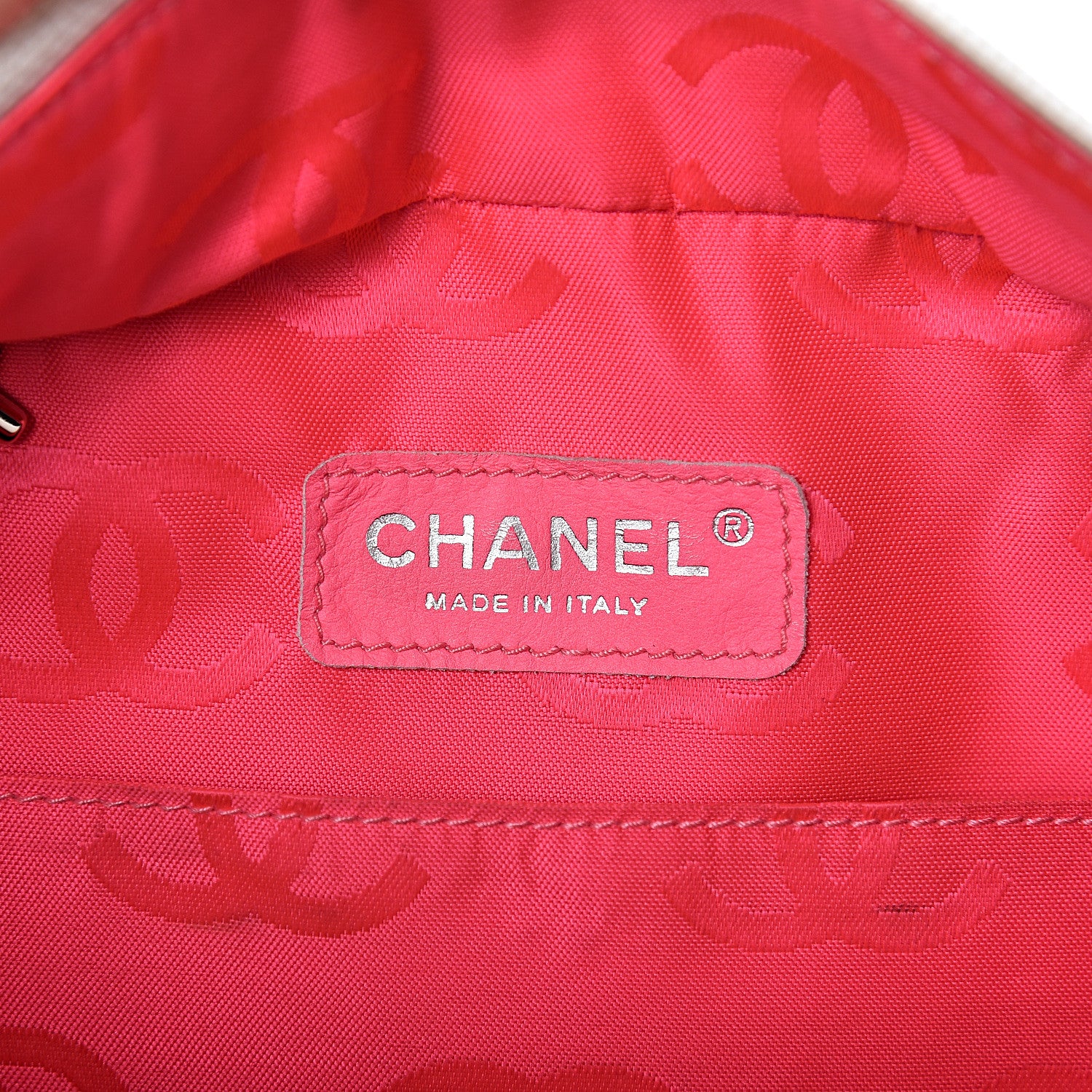 Chanel Calfskin Quilted Large Cambon Multipocket Reporter White 6 of 20
