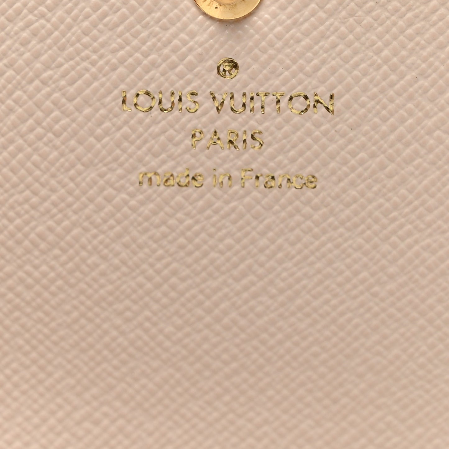 LOUIS VUITTON Damier Azur Nautical Sarah Wallet NM Gold