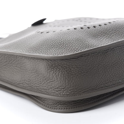 Hermes Taurillon Clemence Evelyne III PM Etain 6 of 10