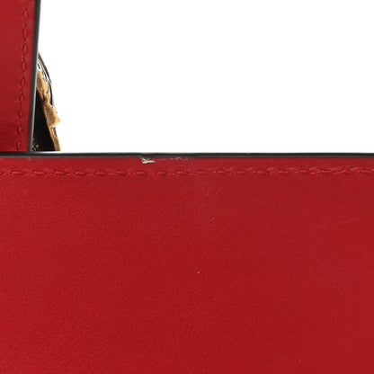 Gucci Calfskin Bamboo Web Medium Dionysus Top Handle Bag Red White Blue 13 of 16