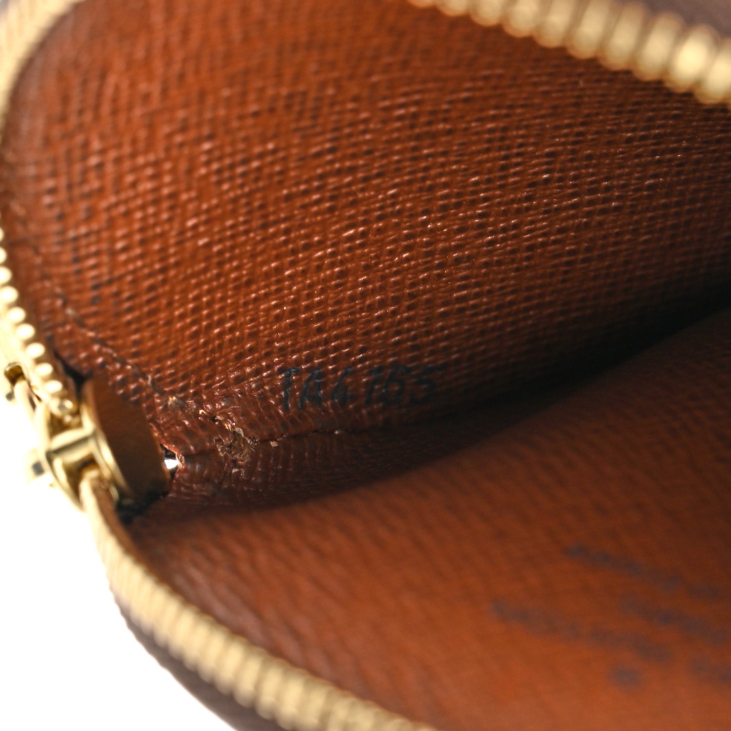 Monogram Round Coin Purse