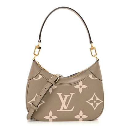 Louis Vuitton Empreinte Monogram Giant Bagatelle NM Tourterelle Creme 1 of 10