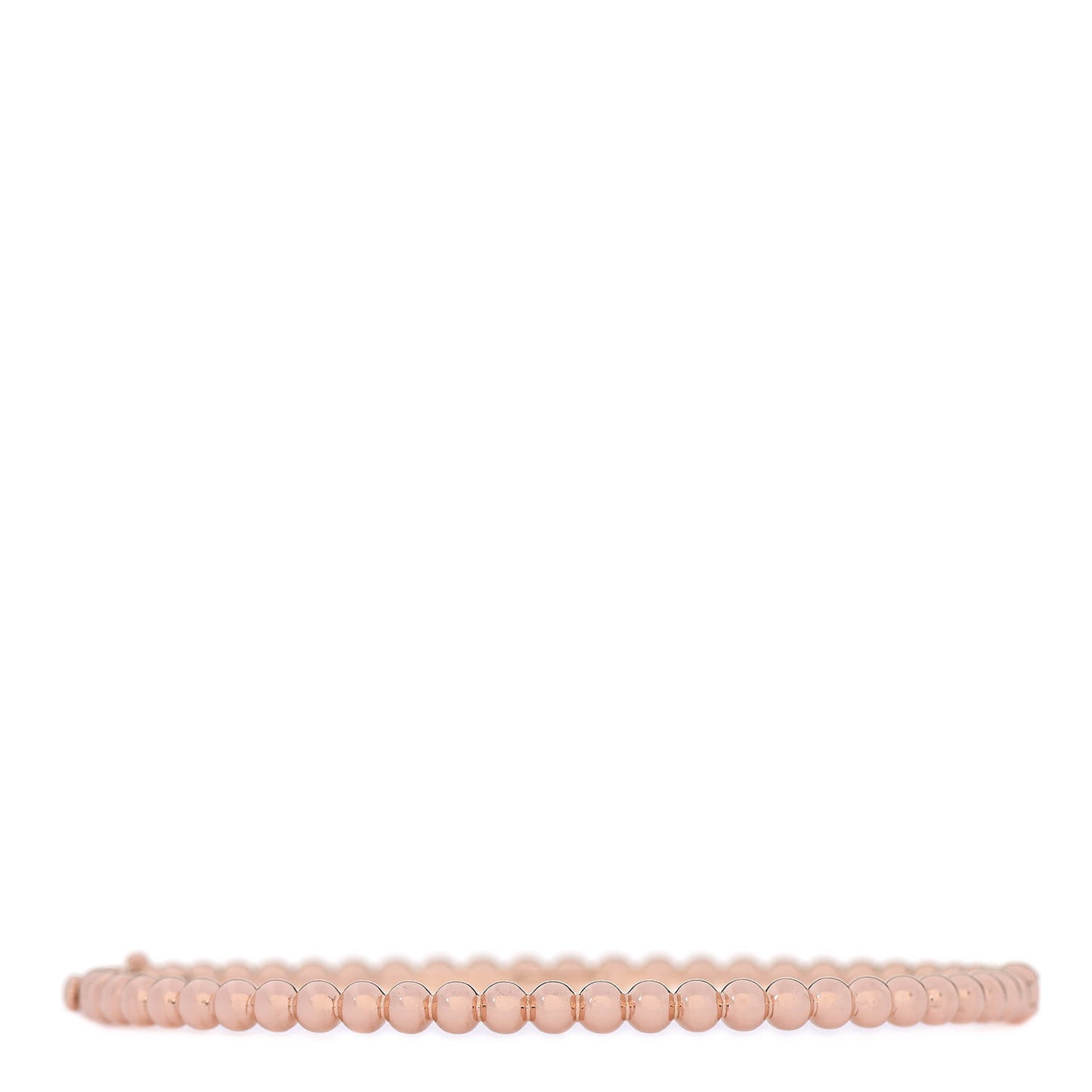 18K Rose Gold Perlee Pearls of Gold Bracelet M