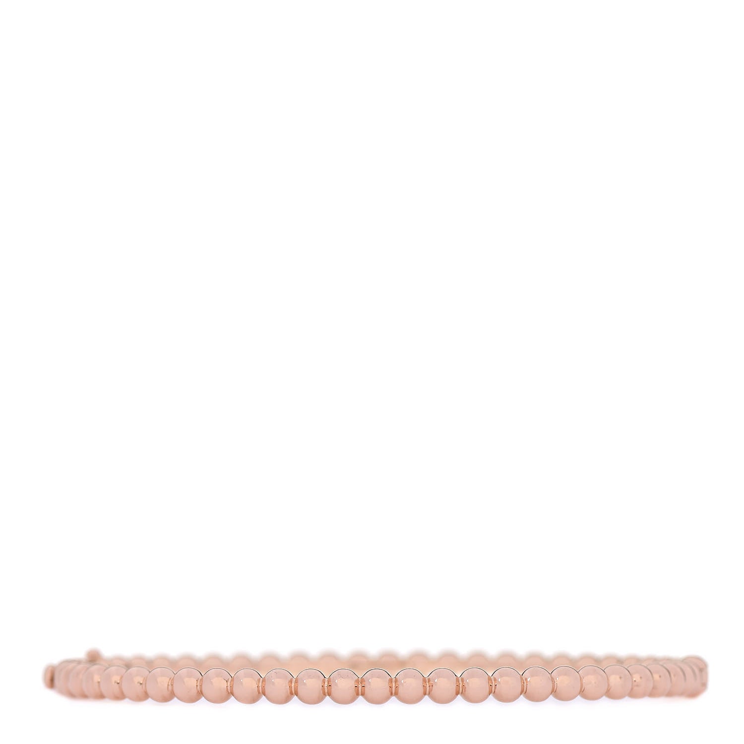 Van Cleef & Arpels 18K Rose Gold Perlee Pearls of Gold Bracelet M 1 of 3
