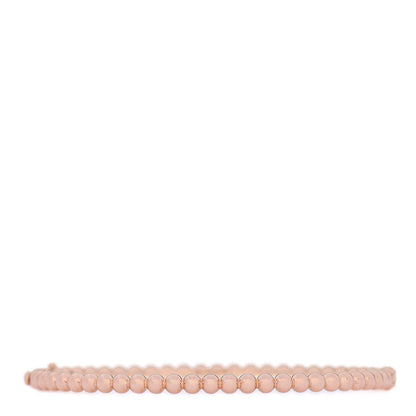 Van Cleef & Arpels 18K Rose Gold Perlee Pearls of Gold Bracelet M 1 of 3