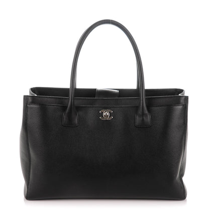 Chanel Calfskin Cerf Executive Shopper Tote Black 1 of 8