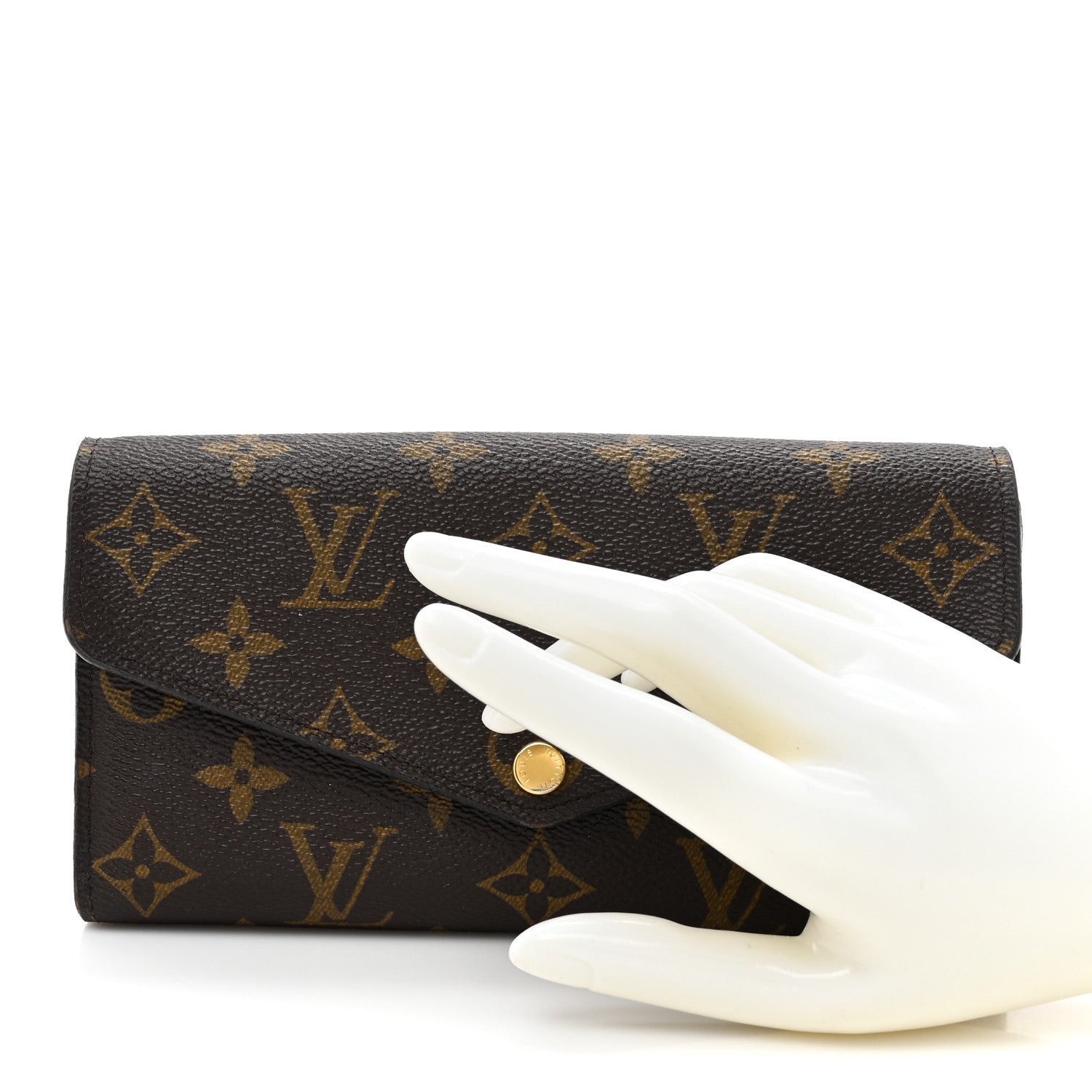 Louis Vuitton Monogram Sarah Wallet NM 2 of 12