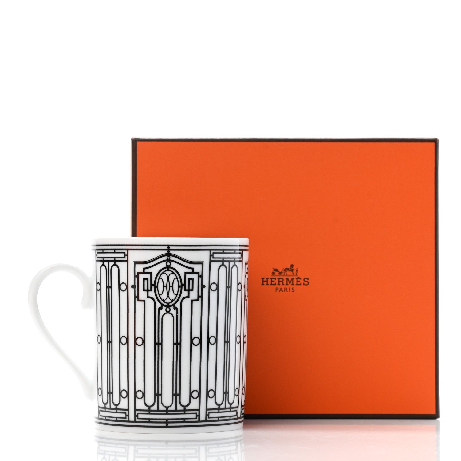 Hermes Porcelain H Deco Mug 7 of 7