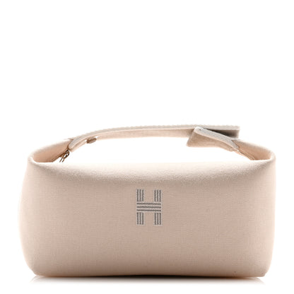 Hermes Canvas Small Bride-A-Brac Pouch Natural 1 of 10